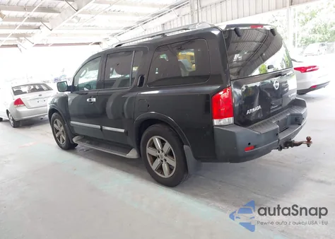 2011 Nissan Armada Platinum from USA, damaged, VIN 5N1BA0NF3BN616974